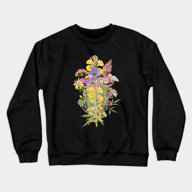 Spring Floral Bouquet Crewneck Sweatshirt by Gifts of Recovery